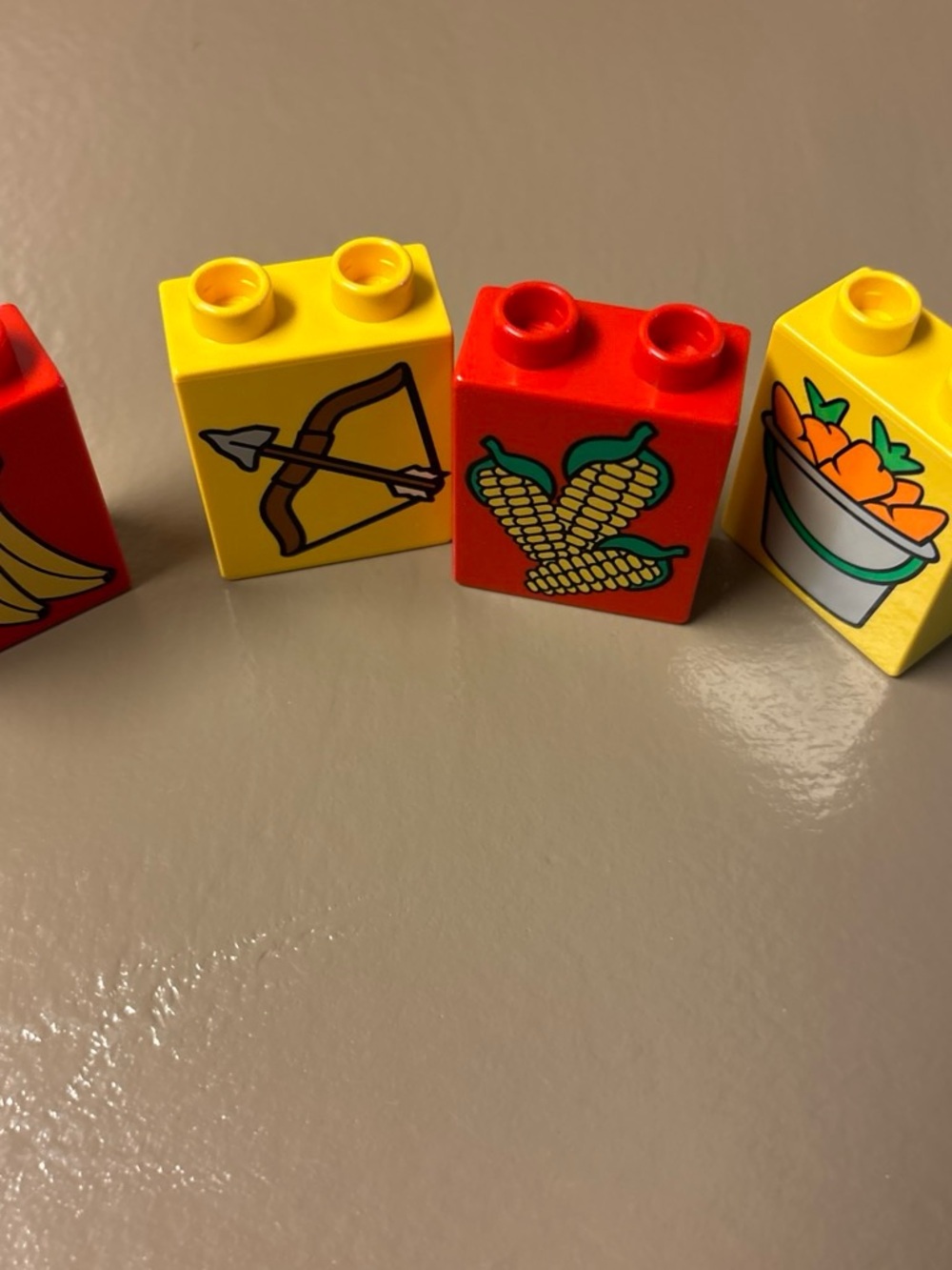 Lego Yellow & Red  Duplo blocks